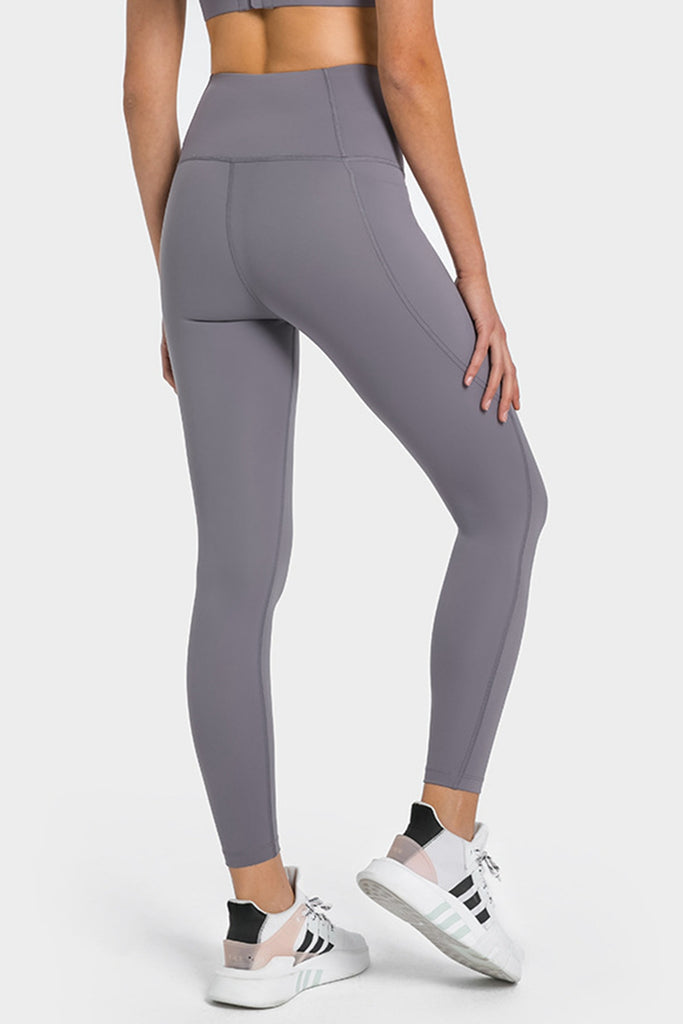 MRULIC yoga pants Yoga Leggings For Womens Ankle Length Pants For