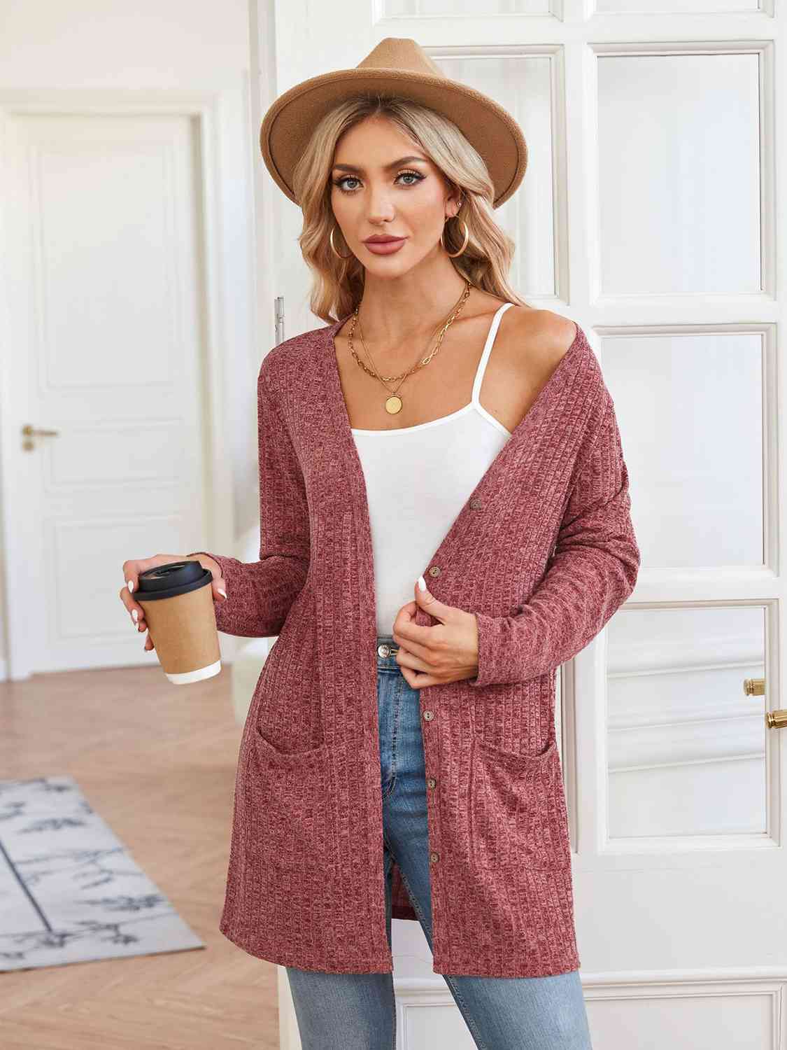 Viril Short Oatmeal Cardigan – Born Clothing