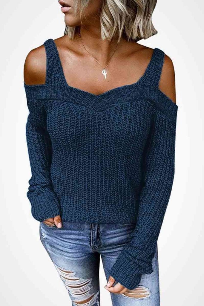 Hollister cold sale shoulder sweater