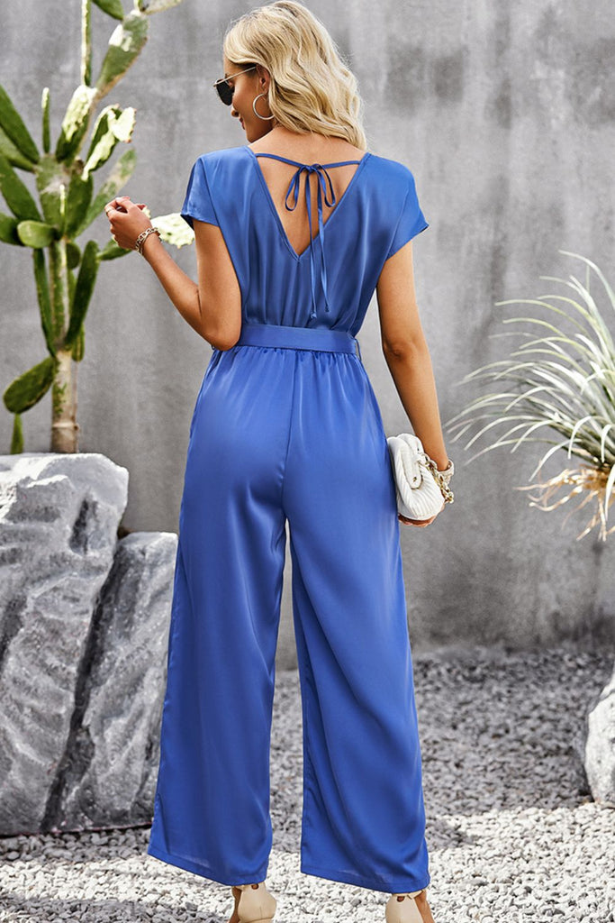 Short Sleeve Jumpsuit